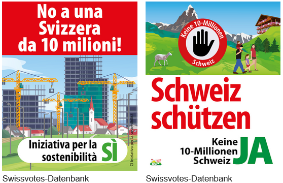 Volksinitiative «Keine 10-Millionen-Schweiz! (Nachhaltigkeitsinitiative)»