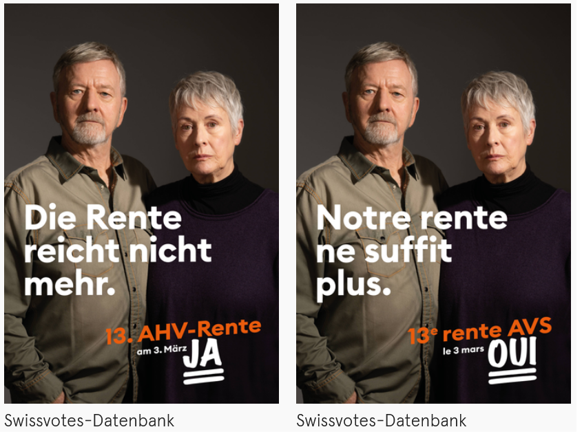 Initiative populaire «Mieux vivre à la retraite (initiative pour une 13e rente AVS)»