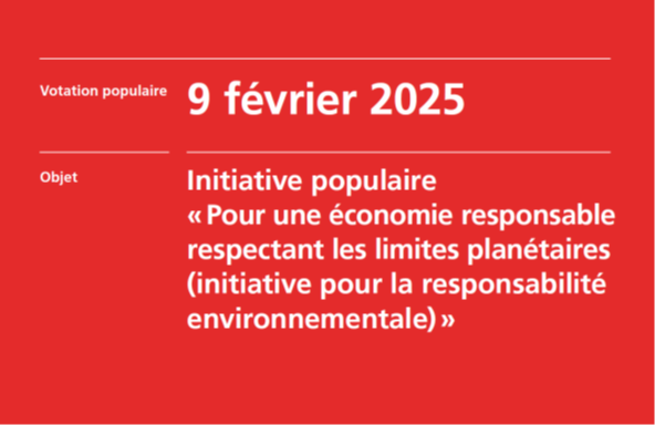 Volksinitiative «Für eine verantwortungsvolle Wirtschaft innerhalb der planetaren Grenzen (Umweltverantwortungsinitiative)»